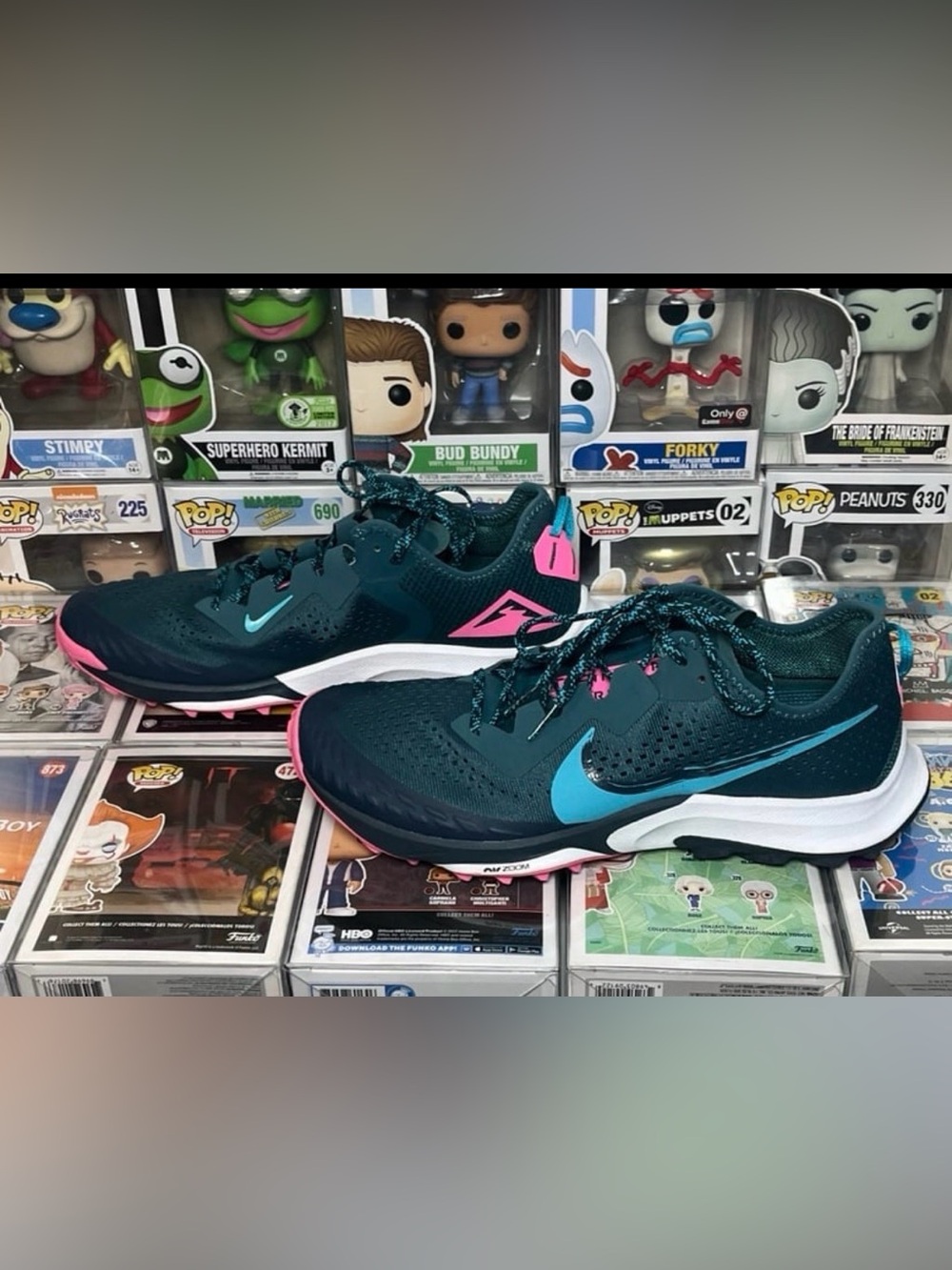 Nike Air Zoom Terra Kiger 7 'Dark Teal Green Pink Glow'